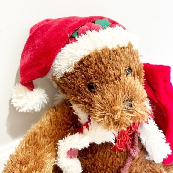 🌷 sale* Frango Christmas Bear 2006 Santa Macy’s The Bon Marche Collectible - Picture 3 of 11